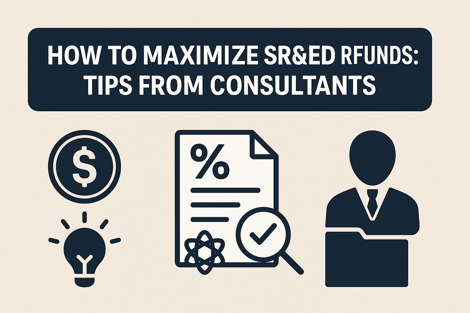 Expert Advice for Boosting SR&ED Refunds – Infographic