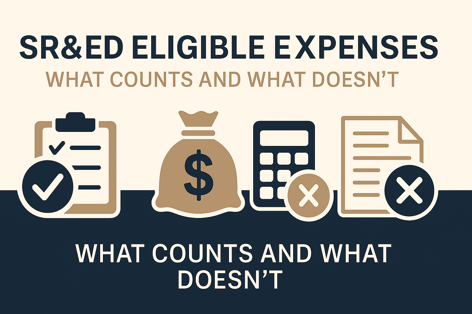 SR&ED Eligible Expenses: What Counts and What Doesn’t