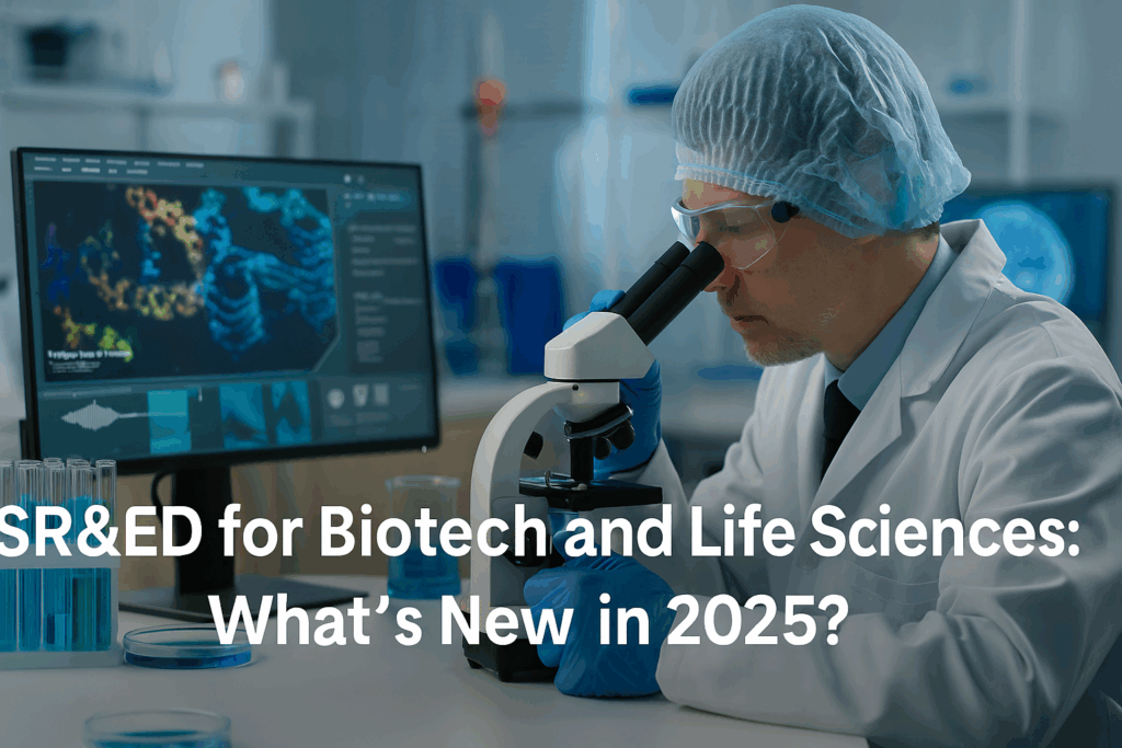 SR&ED Biotech Laboratory Research 2025